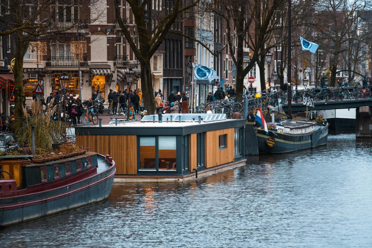 2 Houseboat Suites Amsterdam Prinsengracht Eksteriør billede