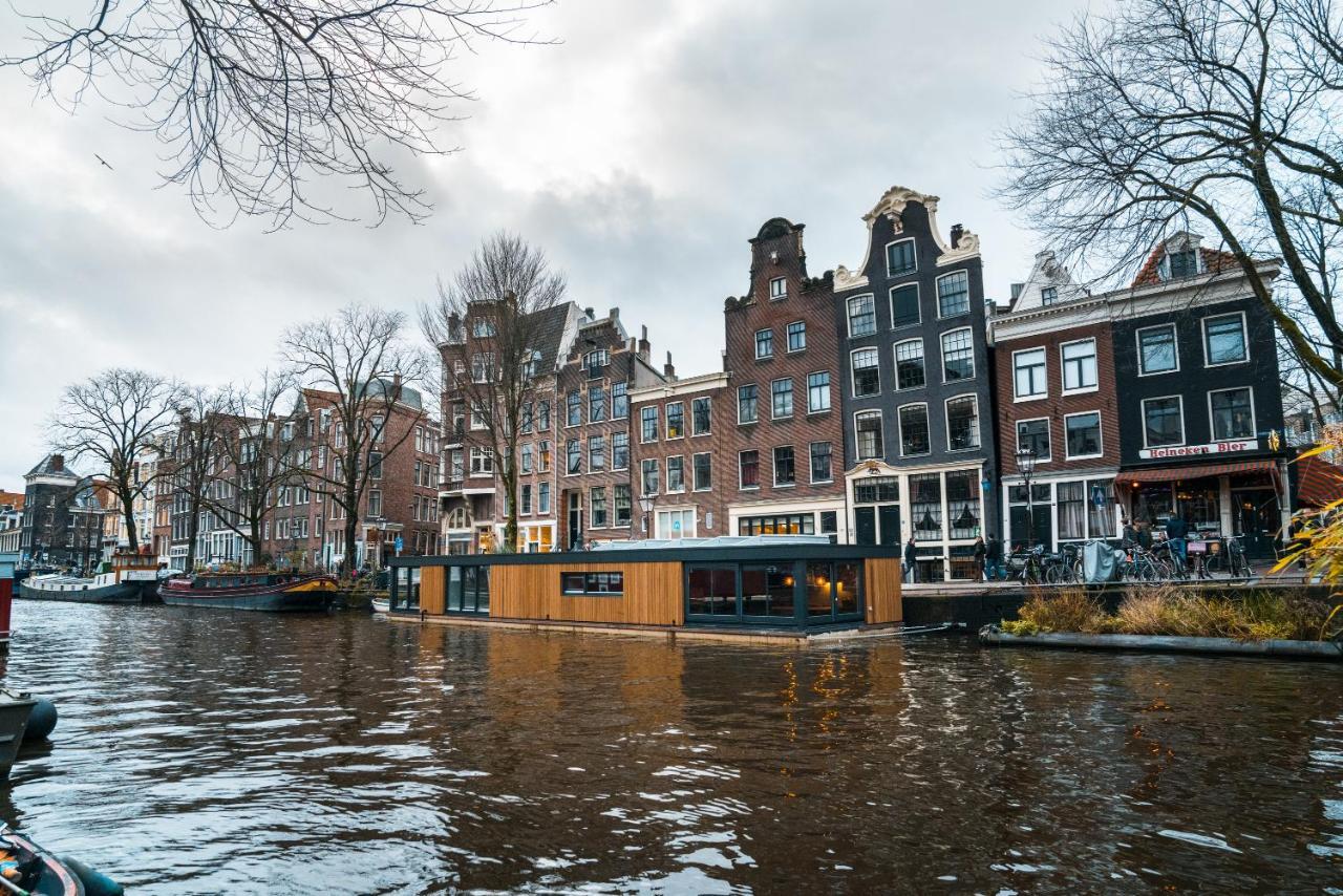 2 Houseboat Suites Amsterdam Prinsengracht Eksteriør billede
