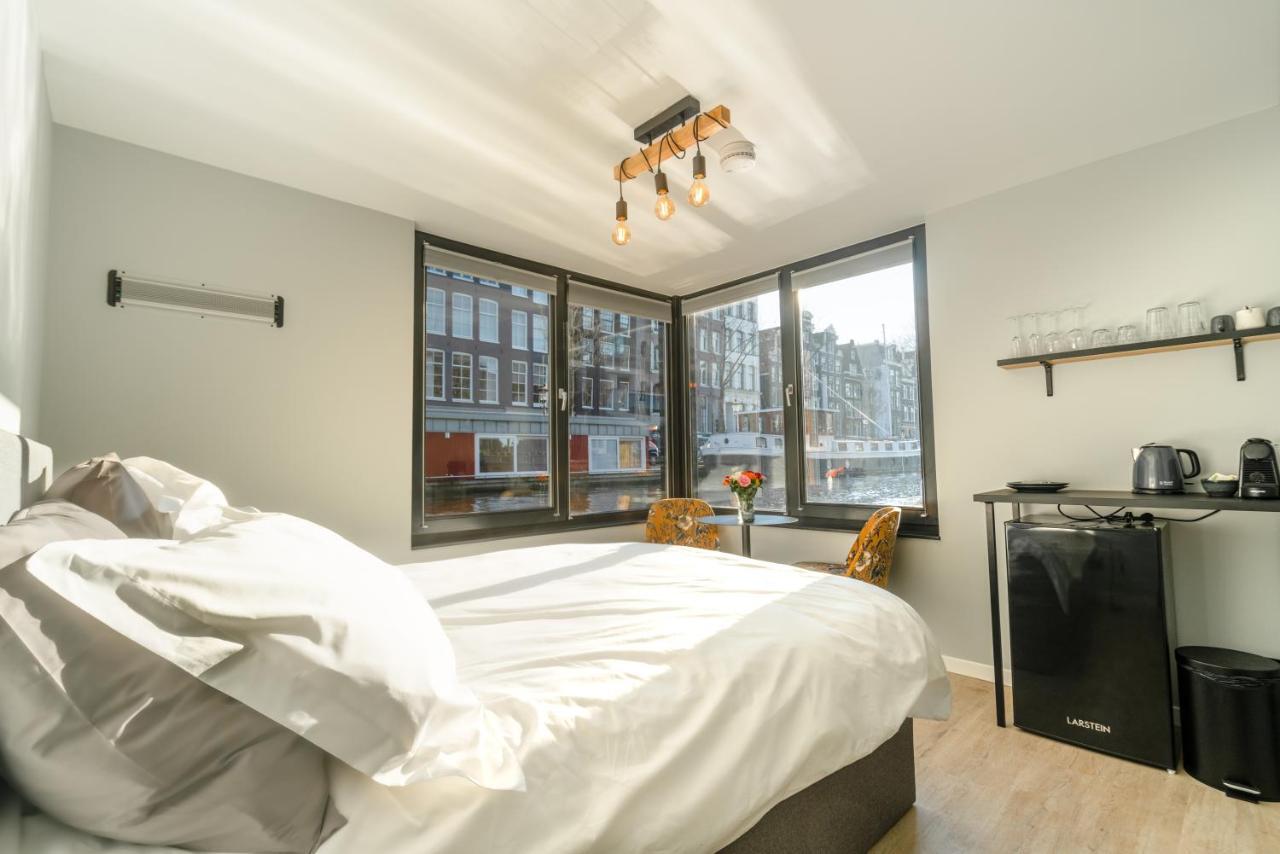 2 Houseboat Suites Amsterdam Prinsengracht Eksteriør billede